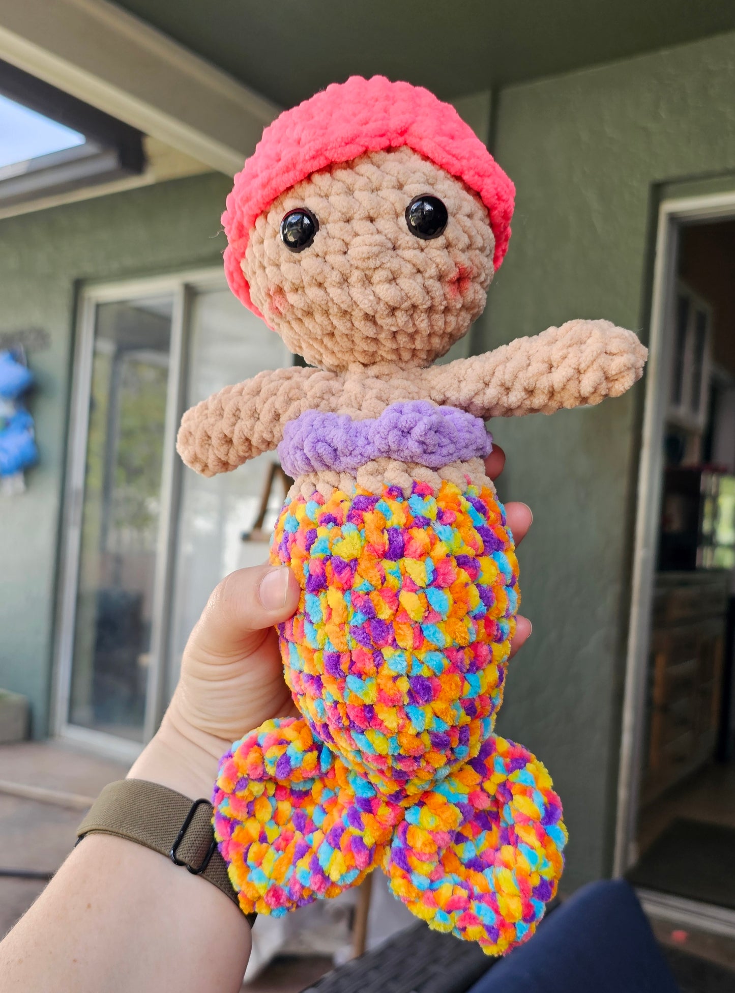 Mermaid Crochet Plushie