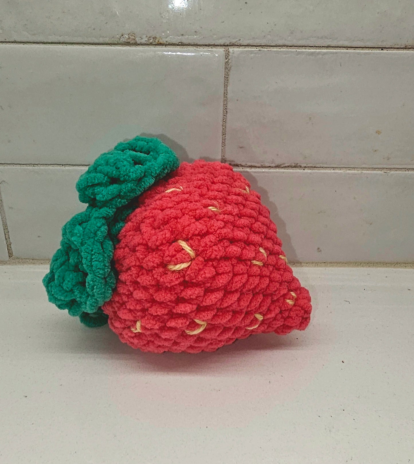 Strawberry Amigurumi Crochet Pattern